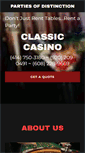 Mobile Screenshot of classiccasinoparty.com